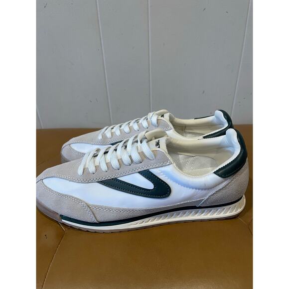 Tretorn Rawlins Sneaker Classic Tennis Shoe Athletic Sporty White Size Womens 10 - Picture 2 of 9